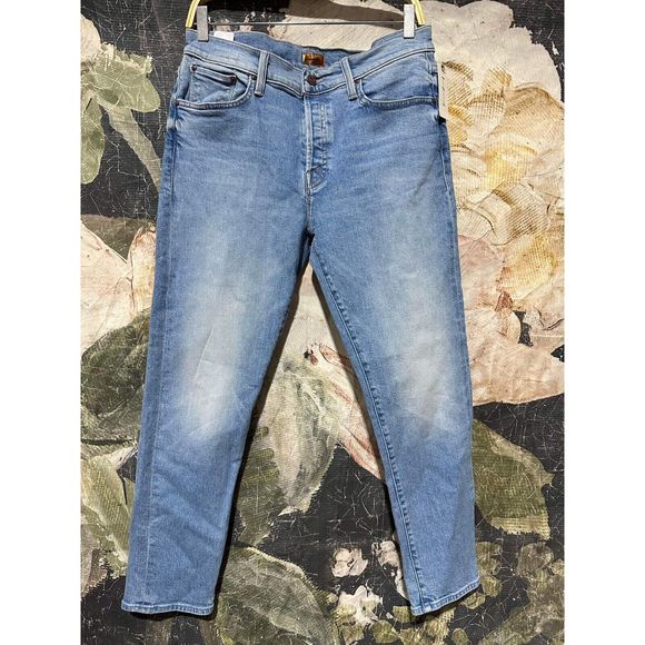 MOTHER The Scrapper Ankle Jeans in Camera Obscura Women’s Size 28 - Picture 5 of 8